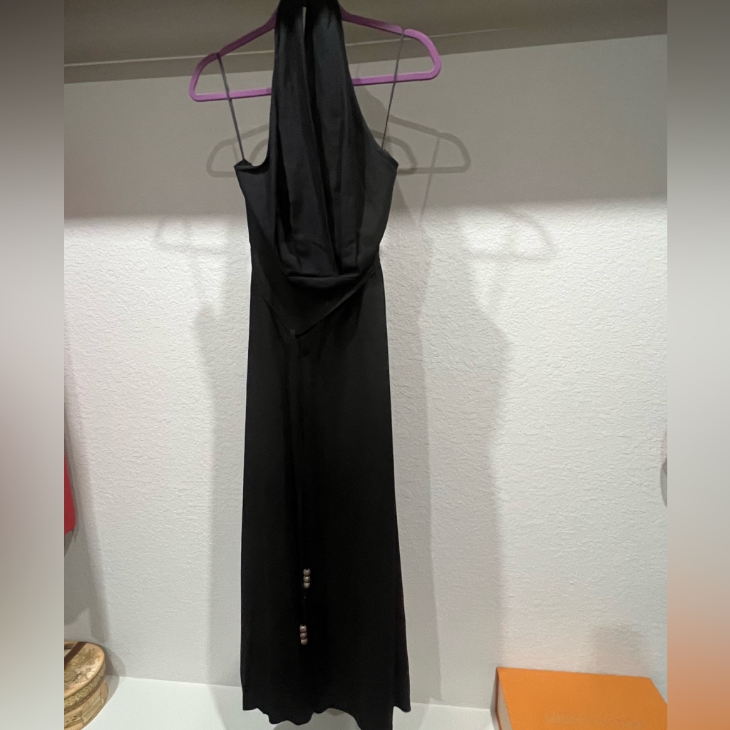 Zara | Dresses | Black Halter Neck Zara Dress With Nice Beaded Belt Detail | Poshmark Zara | Dresses | Black Halter Neck Zara Dress With Nice Beaded Belt Detail | Poshmark